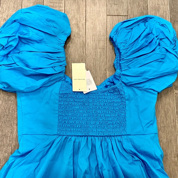 Abercrombie & Fitch Blue Mini Dress - Picture 3 of 9